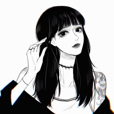 成熟高冷气质女生头像漫画 