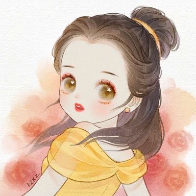q版迪士尼公主头像萌图情侣 Q版迪士尼公主萌图