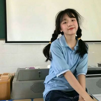 优质蓝色系女头动漫 蓝色系女生头像个性网