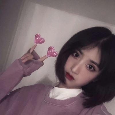 少女心闺蜜头像真人挡脸 少女头像 真人版 闺蜜