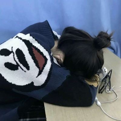 优质蓝色系女头动漫 蓝色系女生头像个性网