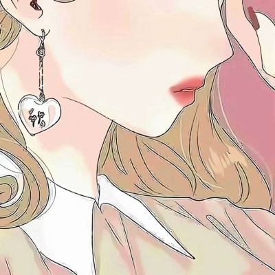 手绘头像女黑白大红唇 女生红嘴唇头像