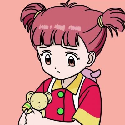 二次元个性女生头像 个性美女心头像二次元 卡通女生