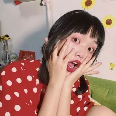 红色系列女头真人 绿色系女头高清真人