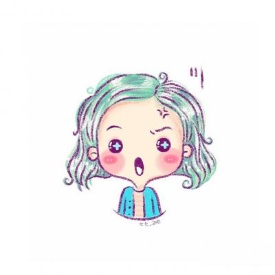 漂亮卡通图片头像女生个性 手绘 个性的女生卡通手绘头像