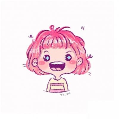 漂亮卡通图片头像女生个性 手绘 个性的女生卡通手绘头像