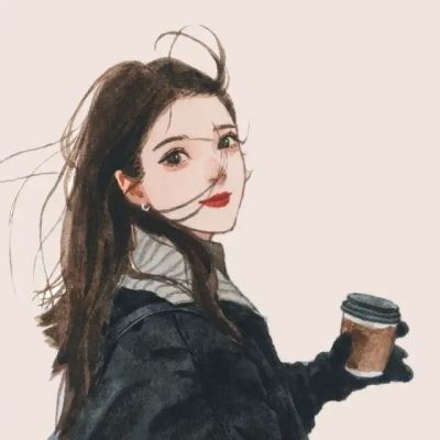 温柔头像女卡通中年 温柔个性女生头像卡通