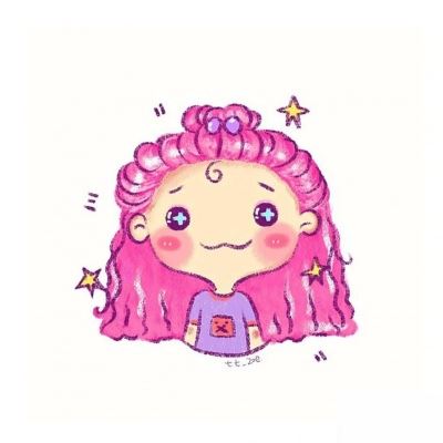 漂亮卡通图片头像女生个性 手绘 个性的女生卡通手绘头像