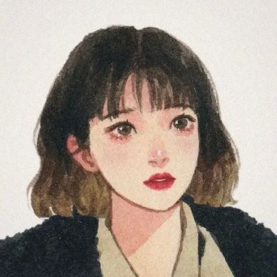温柔头像女卡通中年 温柔个性女生头像卡通