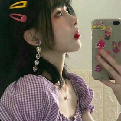真人个性头像女生萌萌哒 真人个性头像女生双马尾
