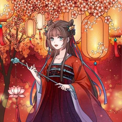 古风手绘美女头像唯美图片 古风女生头像手绘图片