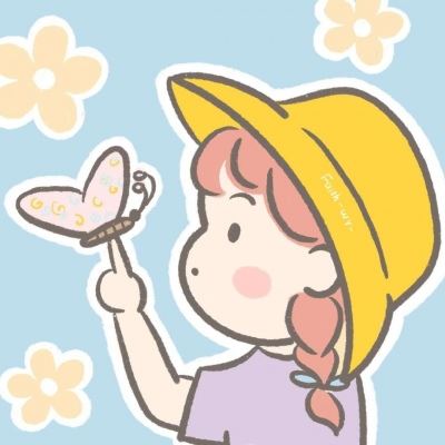 简笔q版头像女生 个性女生q版简笔头像