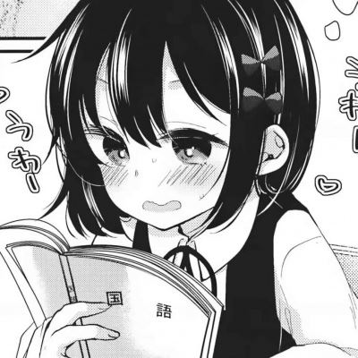 黑白漫画个性女孩子头像 个性黑白动漫女头像
