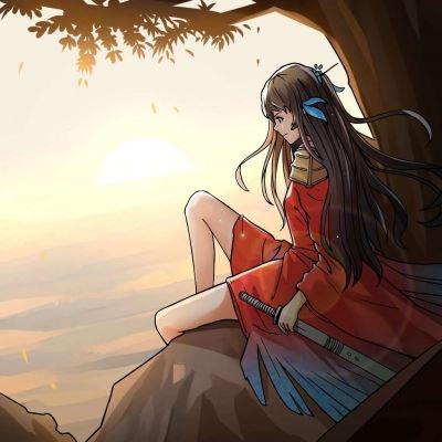 古风手绘美女头像唯美图片 古风女生头像手绘图片