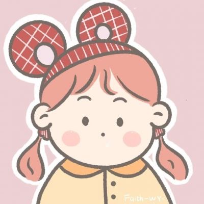 简笔q版头像女生 个性女生q版简笔头像