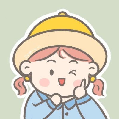 简笔q版头像女生 个性女生q版简笔头像