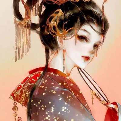 复古旧动漫头像女 复古女漫画头像