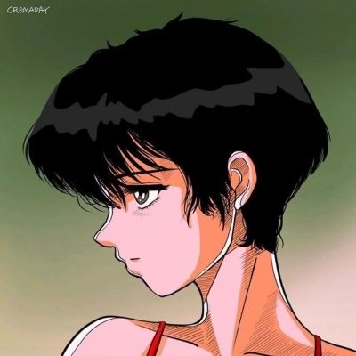 复古头像女动漫磨砂 复古头像女动漫 港风