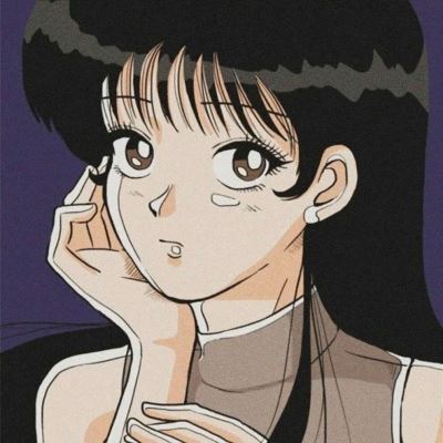 复古头像女动漫磨砂 复古头像女动漫 港风