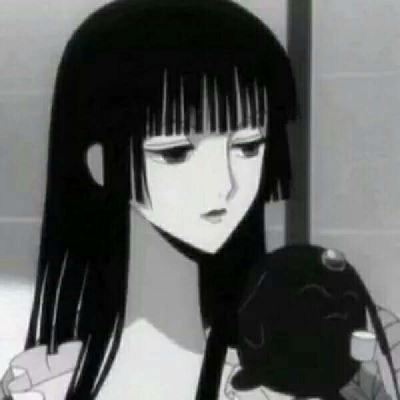 黑白动漫女头 黑暗系 动漫女头暗黑系列