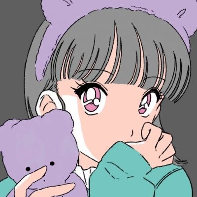 手绘动漫闺蜜头像二人 闺蜜头像两张一组动漫