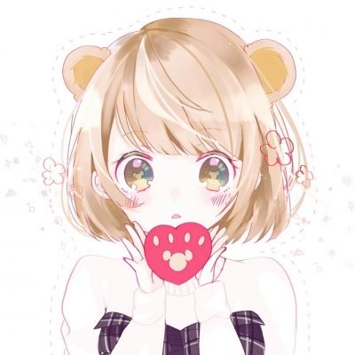 卡通人物头像女生个性紫色 卡通人物头像女生个性 美女