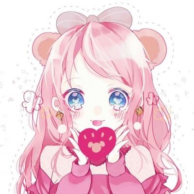 卡通人物头像女生个性紫色 卡通人物头像女生个性 美女