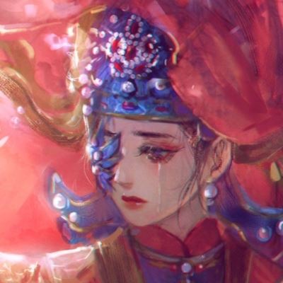 冷艳动漫女头像侧脸 动漫头像女 冷艳