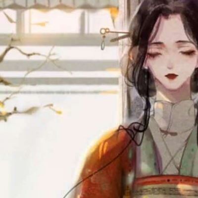 霸气冷傲的古风红衣女子头像 古风头像女红衣服