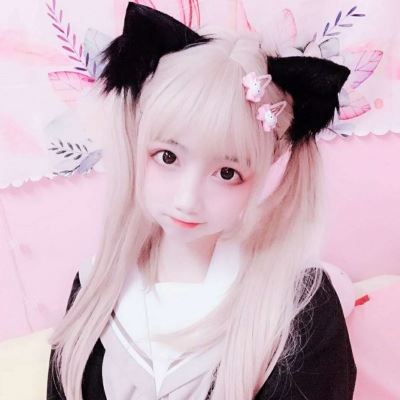 真人萌妹头像图片遮脸 真人女头像 萌萌