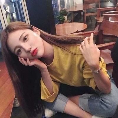橙色系女生头像个性卡通 橙色系女生头像动漫