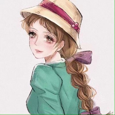 手绘现代美女头像唯美图片 时尚手绘头像女高清