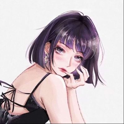 手绘现代美女头像唯美图片 时尚手绘头像女高清