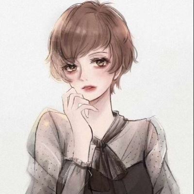 手绘现代美女头像唯美图片 时尚手绘头像女高清