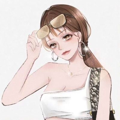 手绘现代美女头像唯美图片 时尚手绘头像女高清