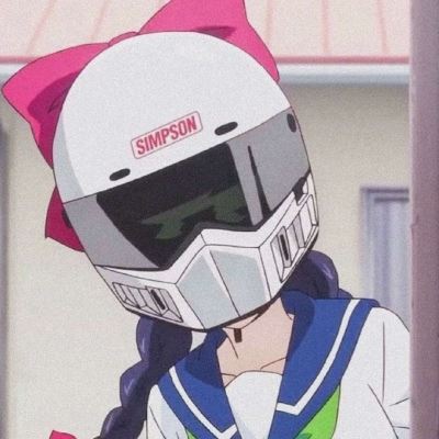 头盔动漫女头像 头盔动漫女头闺蜜