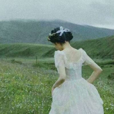 仙气单人女头像 真人气质女头像