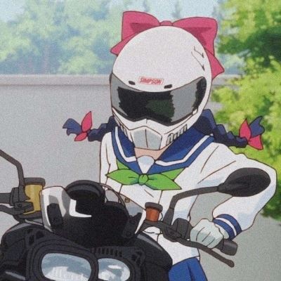 头盔动漫女头像 头盔动漫女头闺蜜