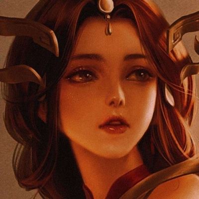 红色滤镜头像女生版古风 古风头像女红妆