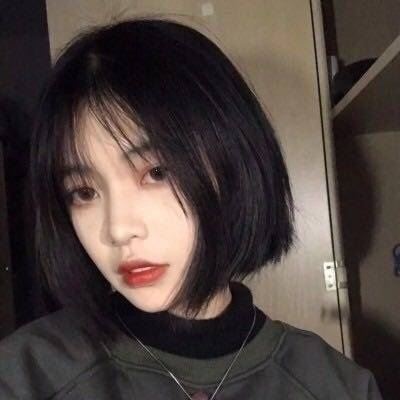 个性女短发发型图片头像大全 个性女短发发型图片头像卡通