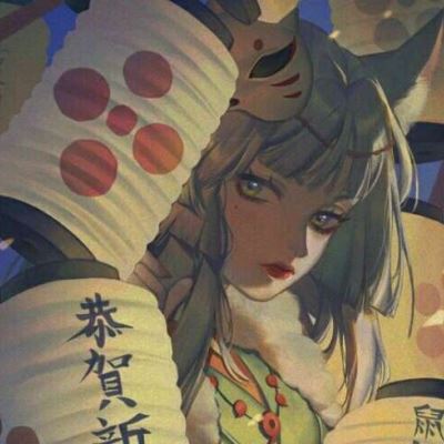手绘女头唯美 简约女头 手绘
