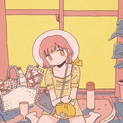 插画女生个性头像动漫 插画女生个性头像真人