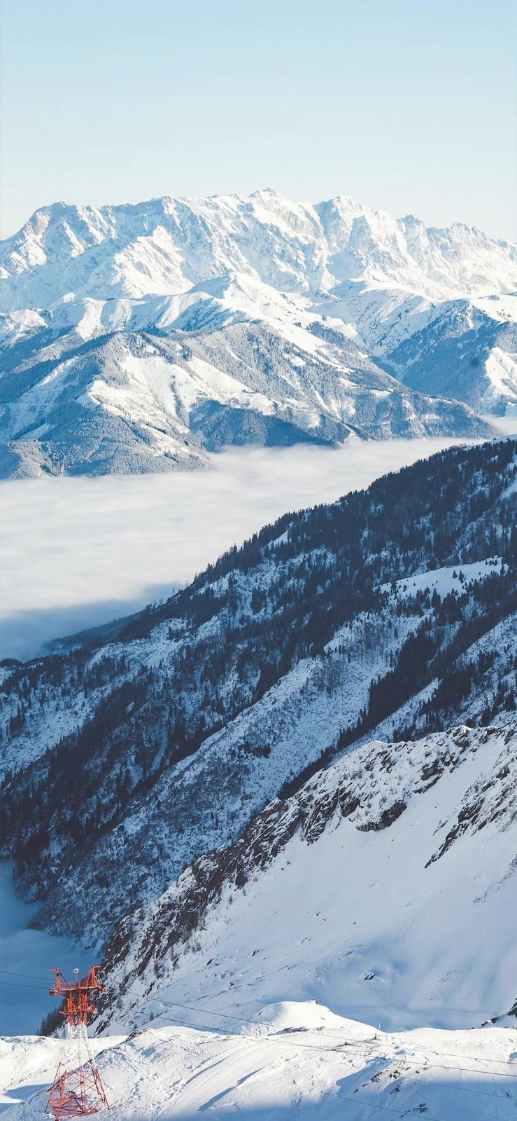 雪天图片景色唯美图片图片